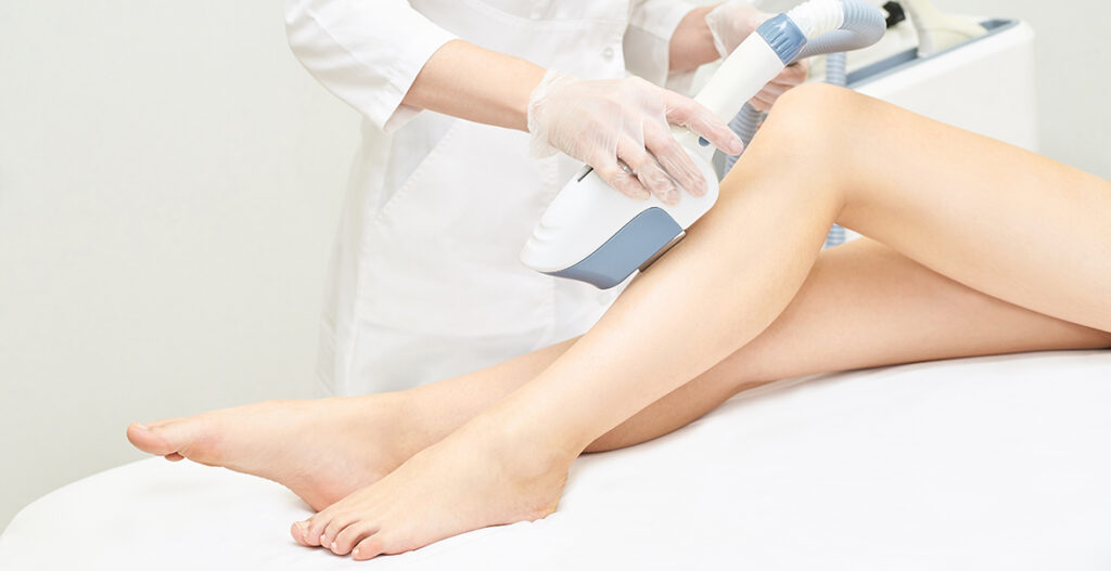 Laser hair removal treatment in Pineville, near Charlotte, NC
